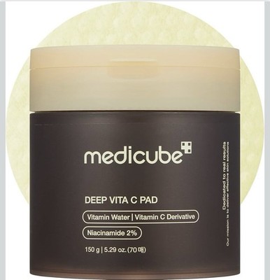 medicube Deep Vita C Exfoliating Pads Vitamin C Niacinamide 150g Face