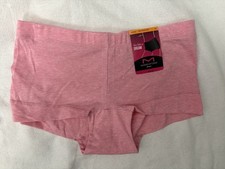 NEW Maidenform Cotton Boyshort Underwear Women  s Size Small 5 Pink DM0002