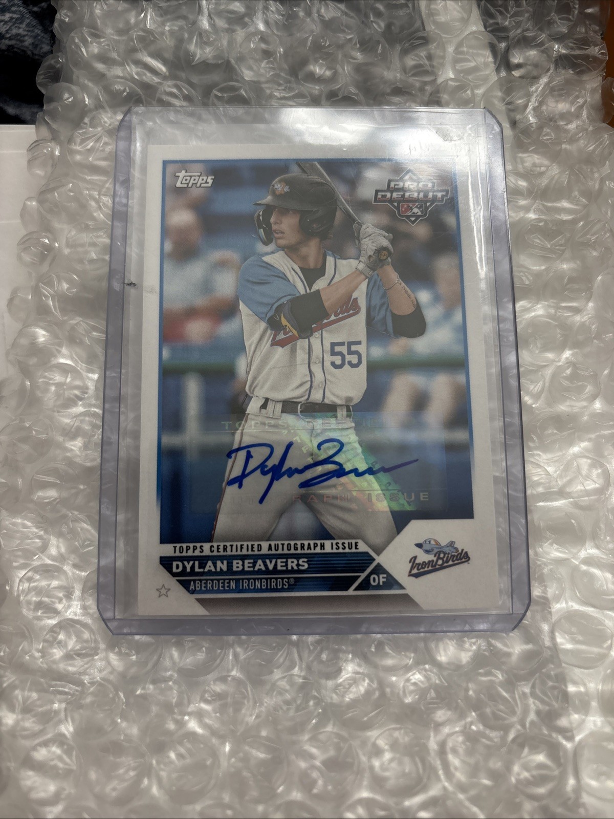2023 Topps Pro Debut Dylan Beavers Autograph Baltimore Orioles Rookie #PD-85