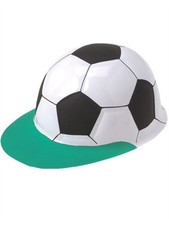 New Plastic Soccer Mom Costume Party Hat Ball Cap