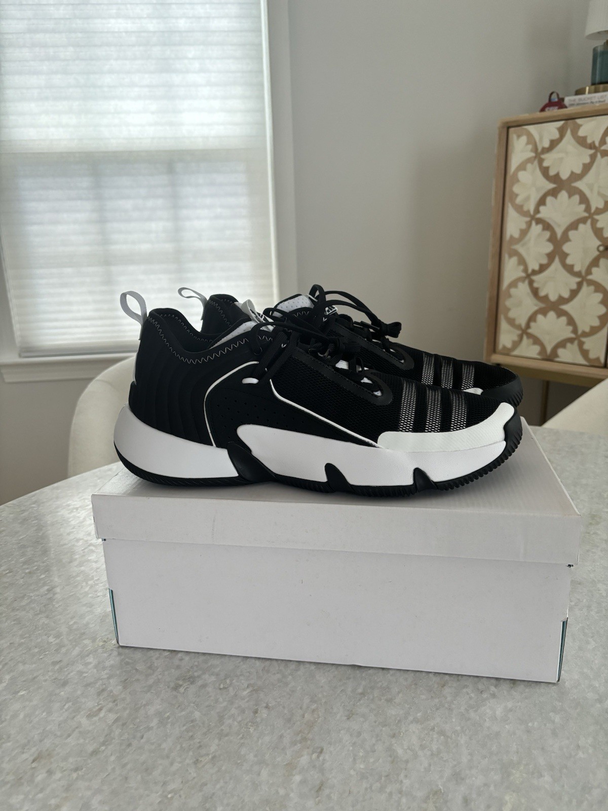 SAOLA Sneakers Adidas Trey Unlimated da uomo nuove taglia 11