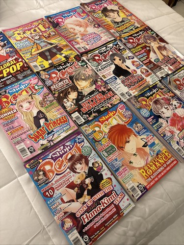 Shojo Beat Manga Magazine ALL 12 Issues from 2008