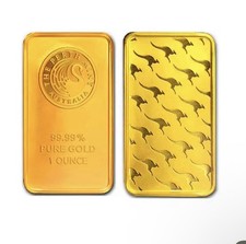 Perth Mint Gold Bar 1 Ounce 3500.00 per troy oz