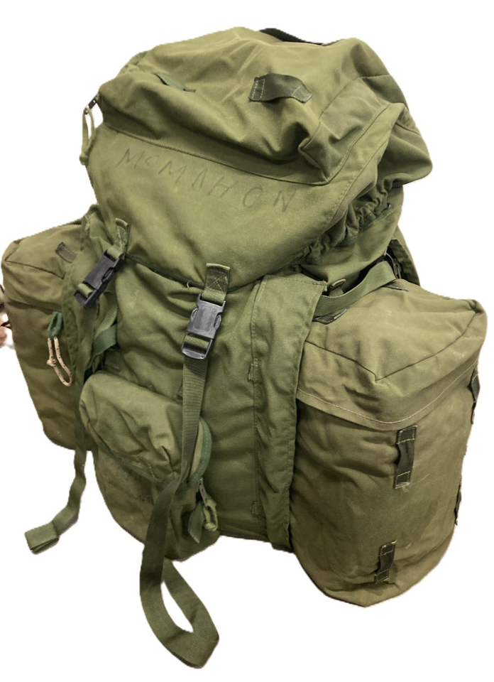 Pcle Rucksack Vintage British Army PLCE 85 Pattern Rucksack Bergan & Side Pouches ...