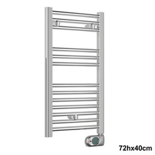 Sèche-serviettes électrique CORTINA EVO CHROMÉ 72x40 cm thermostat digital
