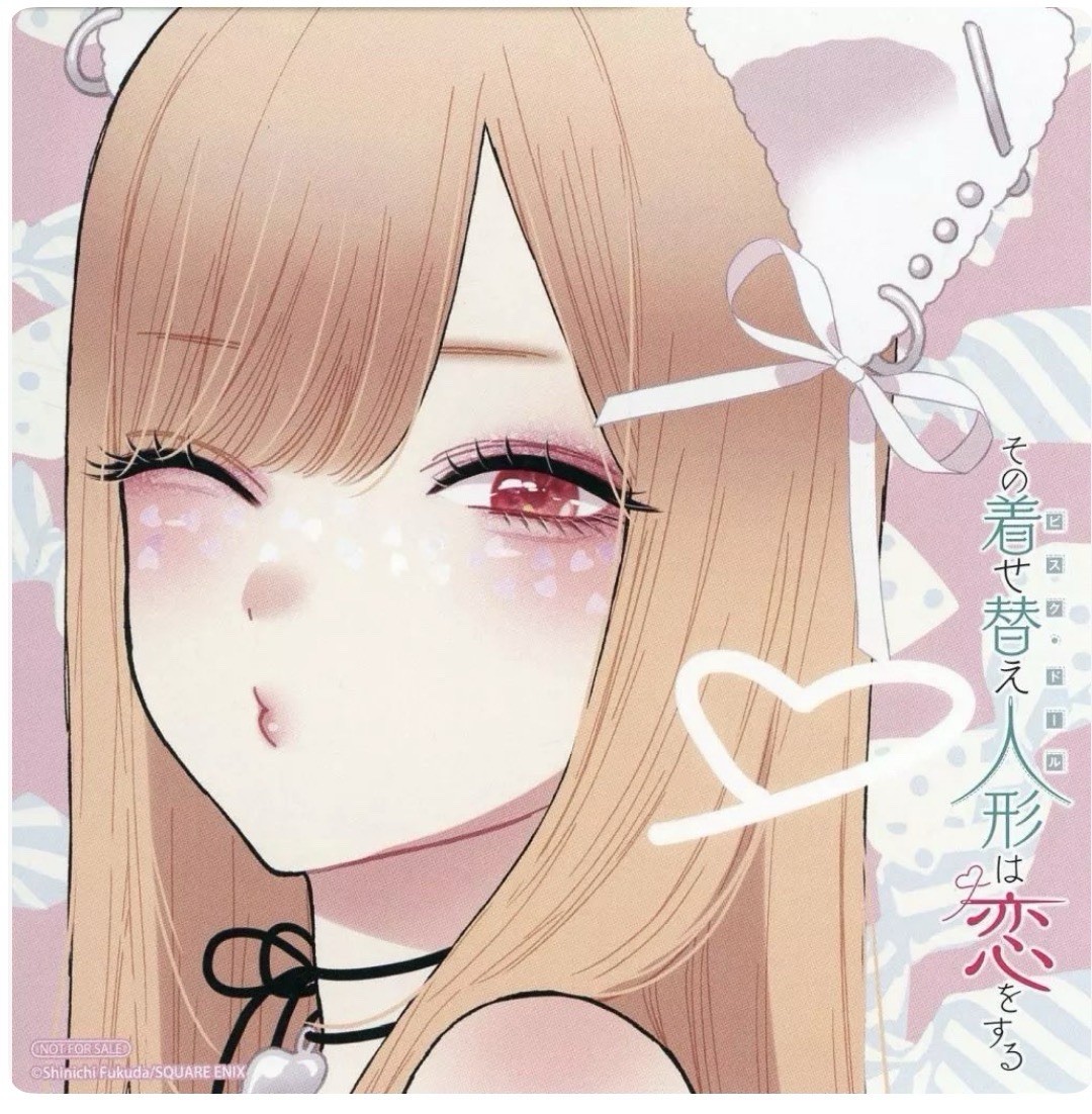 Marin Kitagawa Art Card - My Dress Up Darling Vol 14 - Animate Square Postcard