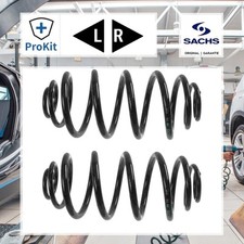 2x ORIGINAL® Sachs Fahrwerksfeder Hinten für Opel Zafira / Zafira Family B