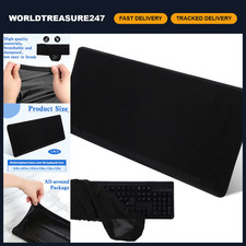 Dustproof Keyboard Cover - Washable Stretch Fabric Protector for Desktop  Gamin