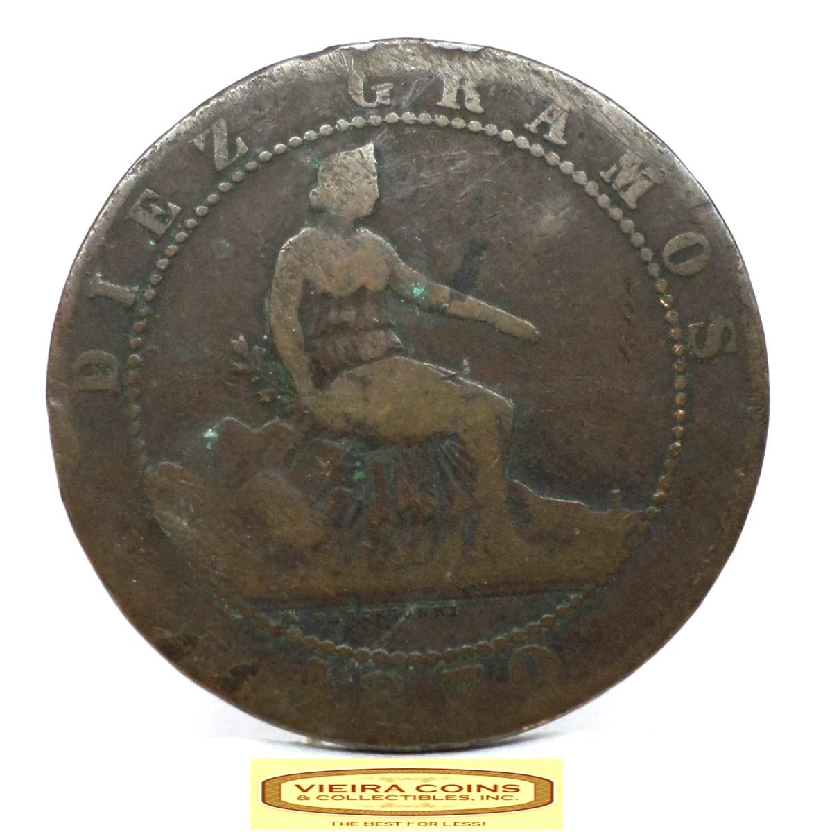 1870 Year Spanish Coins for sale | eBay