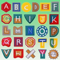 26 English Patches FüR RucksäCke AufnäHer Jacken Applikationen Kleidung