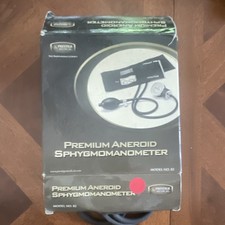 Prestige Medical Premium Aneroid Sphygmomanometer Cuff Bulb Analog Black 82