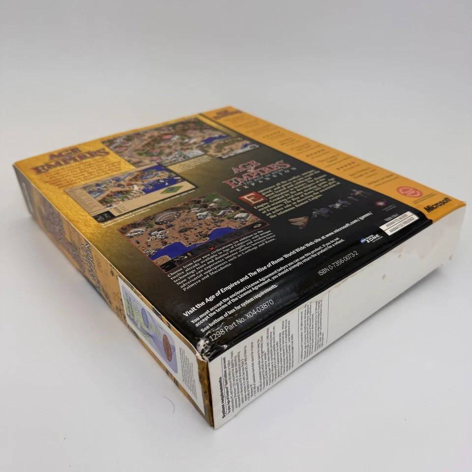 Age Of Empires - Gold Edition (1998) Microsoft Big Box [COMPLETE, RARE] Like New - Image 4 of 4