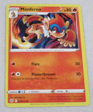 Carta Pokemon Monferno 025/172 SWSH09: Stelle Brillanti 2022