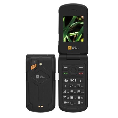 AGM M10 Flip 4G Rugged Feature Phone Large Button Large Icon Senior Basic Phone