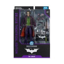 McFarlane DC Deluxe Theatrical Edition The Dark Knight Joker 7  Action Figure