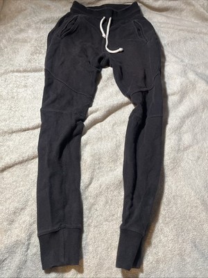 John Elliott Escobar Sweatpants Mens black 0 XS Made in USA Joggers
