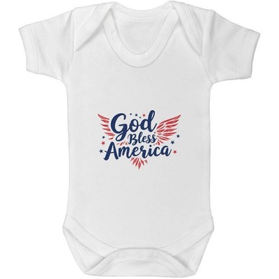 ''God Bless America with Stars'' Baby Grows / Bodys (GR050786)
