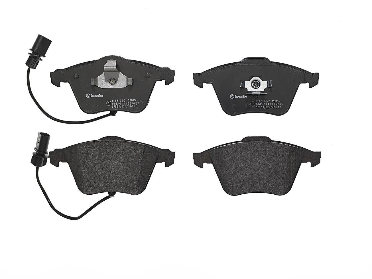 BRAKE PAD SET DISC BRAKE P 85 097 FOR AUDI A4/S4/Convertible A6/S6/Allroad 2.0L - Image 34