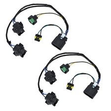 Headlight Wiring Harness Assembly Headlamp Socket Compatible with 2008 2 Pcs
