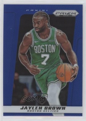 2024-25 Panini Prizm Deca Blue Prizm 125/149 Jaylen Brown #59 0t30