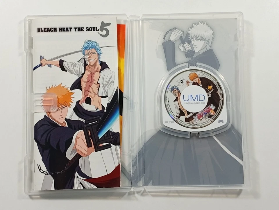 BLEACH HEAT THE SOUL 5 SONY PLAYSTATION PORTABLE (PSP) JAPAN OCCASION, photo 3 sur 4