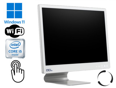 ACL All in One Touch PC 19 Zoll Intel i5 6 Gen 8 RAM 120 SSD Lüfterlos CNC Kasse