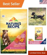 Grain Free Salmon, Sweet Potato & Pumpkin Dry Dog Food - 24 lb  Nutrition 4.00 per pound