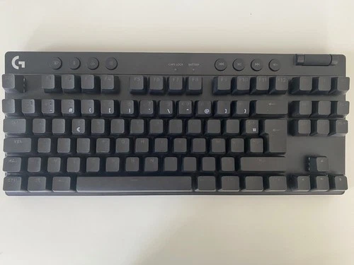tweedehands gaming keyboard logitech pro x tkl.