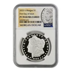 2023-S Morgan Dollar NGC PF-70 ULTRA CAMEO First Day of Issue