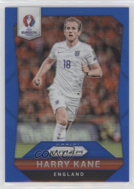 2016 Panini Prizm UEFA Euro Blue Prizm 81/249 Harry Kane #56 0i9s