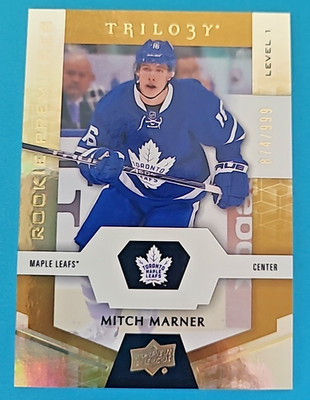 2016-17 Mitch Marner Upper Deck Trilogy #53 Rookie Premieres Level 1 RC /999