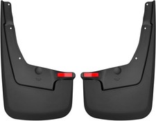 Front Set Truck Mud Flaps For Dodge Ram 1500 2019-2026 2-pc Black