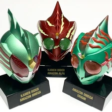 Kamen Rider Masked World 2 Masker World Amazons 3 Types Set Amazon Omega Alpha O