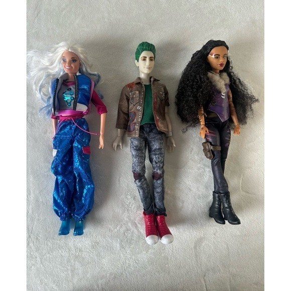 Disney Zombies dolls- Addison, Zed and Willa