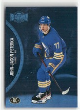 2021-22 SkyBox Metal Universe #186 John-Jason Peterka Blue Spectrum ☘️1R7