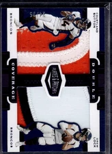 2019 Plates & Patches Double Coverage Relics Lock/Sutton DC-12 Purple /25