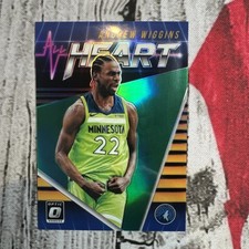 2018-19 Donruss Optic All Heart Green Prizm #12 Andrew Wiggins /5