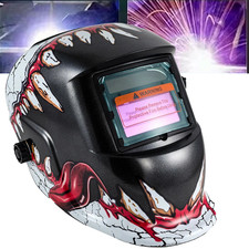 NEW True color Solar Auto Darkening Welding Helmet Arc Tig Mig Grinding Hood US