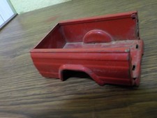 vintage tonka mini or little jeep truck red bed for parts
