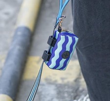 Portable Dog Poop Bag Holder for Leash. Pet Waste Bag Holder Leash Accessorie...
