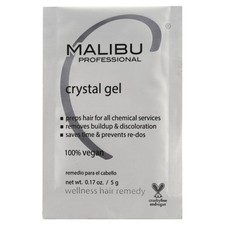 Malibu C Crystal Gel Treatment .17 oz-6 Pack