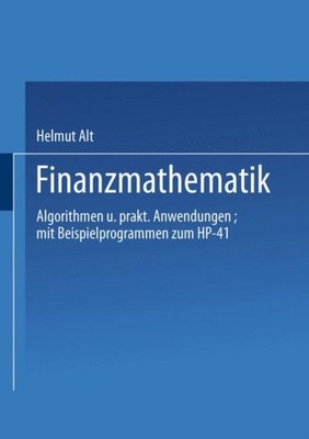 Helmut - Finanzmathematik   Algorithmen und praktische Anwendungen - N - X555z