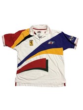 Vintage Scandia Apex Ferrari 333 SP Racing Polo Mens Size XL Please Review Photo