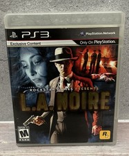 L.A. Noire Sony PlayStation 3 PS3 Complete CIB Tested