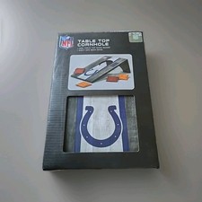 NFL Indianapolis Colts Table Top Toss Cornhole Game w/ 8 Mini Bean Bags NIB