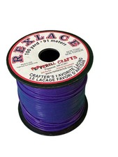 Rexlace Craft Lacing Spool 100 Yards - Purple - 91 Meters Non-Toxic By Pepperell