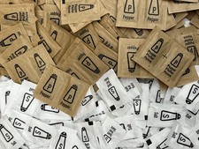 Salt Sachets & Pepper Sachets 🇬🇧 🇬🇧 🇬🇧
