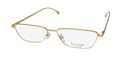 ★Paul Smith ★ NEW PAUL SMITH ASKEW (V1) GLASSES GEOMETRIC 56-15-145 GOLD