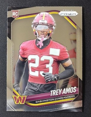 2025 Panini Prizm -  Trey Amos #400 (RC) - WIN 3 SHIP FREE!!