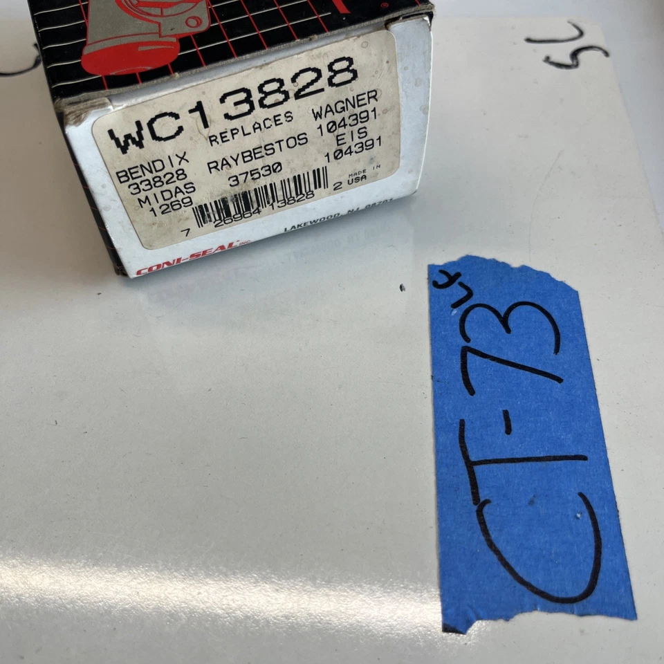 Cilindro de freno de rueda Coni-Seal WC13828 repuesto de tambor trasero para Dodge Plymouth Foto 2 de 4